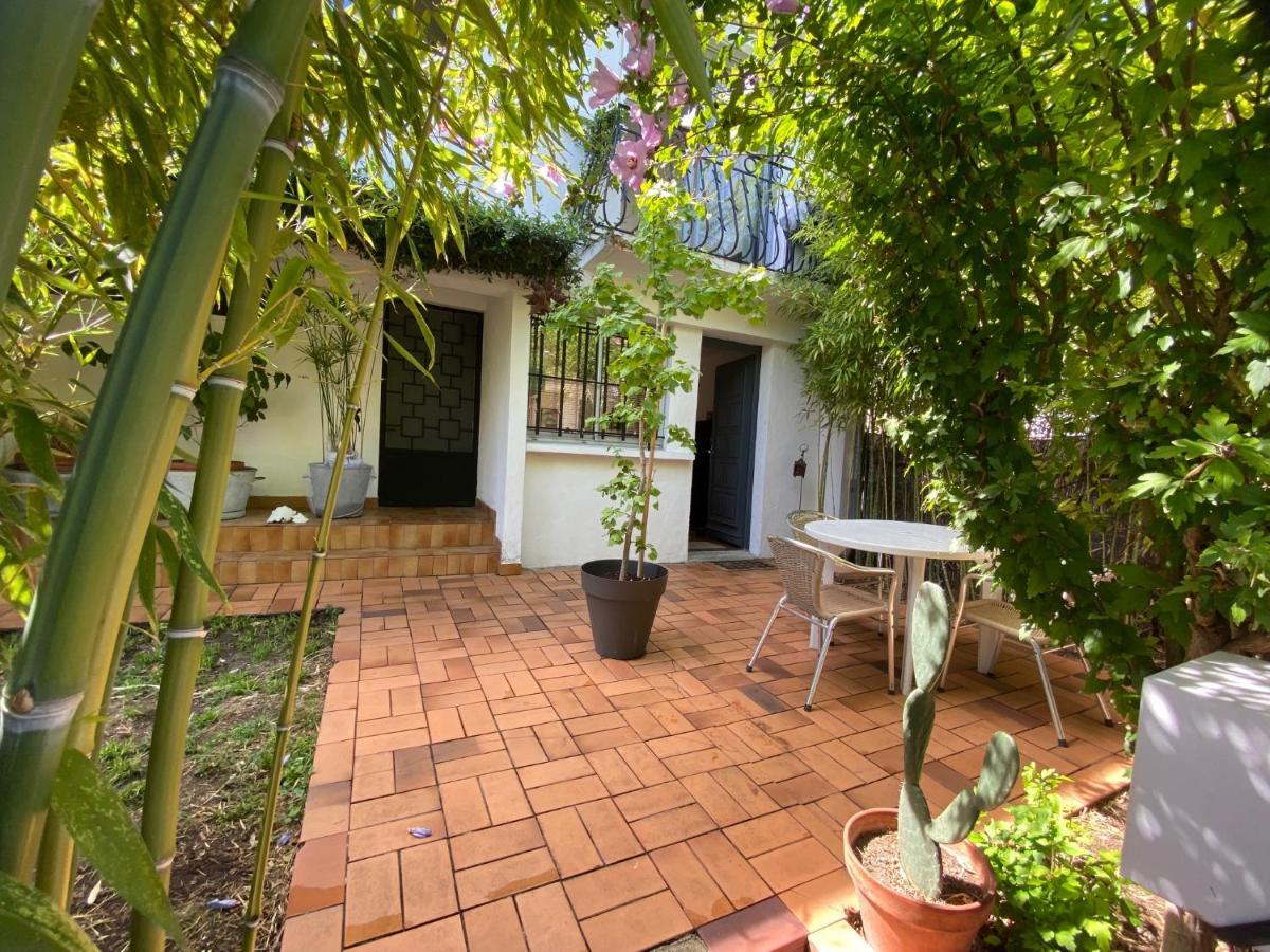 Grand Studio De 38M2 Et Cour Independante De 25M2 Dont Wifi Et Netflix Apartment Montpellier Exterior photo